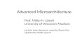 Advanced Microarchitecture