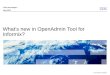 What’s new in OpenAdmin Tool for Informix?