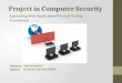 Project in Computer Security