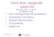 PHYS  3313  – Section 001 Lecture  #14