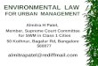 ENVIRONMENTAL  LAW  FOR URBAN  MANAGEMENT