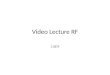 Video Lecture RF