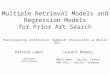 Multiple Retrieval Models and Regression Models for Prior Art Search