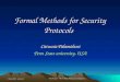 Formal Methods for Security Protocols