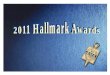 2011 Hallmark Awards