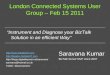 London Connected Systems User Group – Feb 15 2011