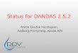 Status for DANDAS 2.5.2