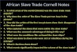 African Slave Trade Cornell Notes