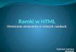 Ramki w HTML