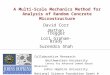 A Multi-Scale Mechanics Method for Analysis of Random Concrete Microstructure