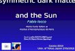 Asymmetric dark matter  and the Sun