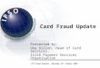 Card Fraud Update