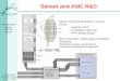 Sensor and ASIC R&D