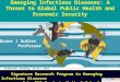 Emerging Infectious Diseases: A Threat to Global Public Health and Economic Security