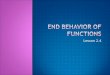 End Behavior of Functions