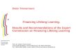 Dieter Timmermann Financing Lifelong Learning