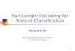 Run-Length Encoding for Texture Classification