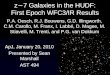z∼7 Galaxies in the HUDF: First Epoch WFC3/IR Results