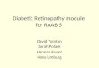 Diabetic Retinopathy module  for RAAB 5