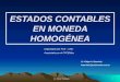 ESTADOS CONTABLES EN MONEDA HOMOGÉNEA