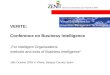 VERITE:  Conference on Business Intelligence