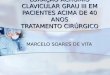 LUXAÇÃO ACRÔMIO CLAVICULAR GRAU III EM PACIENTES ACIMA DE 40 ANOS TRATAMENTO CIRÚRGICO