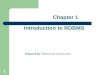 Chapter 1 Introduction to RDBMS