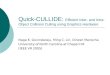 Quick-CULLIDE:  Efficient Inter- and Intra-Object Collision Culling using Graphics Hardware