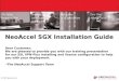 SGX Installation Guidepage 3 License Upgrade Guidepage 13