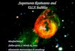 Supernova Remnants and  ULX bubbles