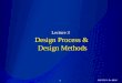Lecture 3 Design Process &  Design Methods