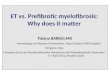 ET vs.  Prefibrotic myelofibrosis : Why does it matter