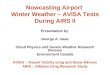 Nowcasting Airport  Winter Weather – AVISA Tests During AIRS II