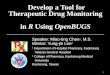Develop a Tool for Therapeutic Drug Monitoring  in  R  Using  OpenBUGS