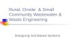 Rural, Onsite  & Small Community Wastewater & Waste Engineering
