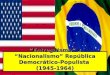 “Entreguismo” x “Nacionalismo” República Democrático-Populista  (1945-1964)