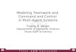 Modeling Teamwork and  Command and Control  in Multi-Agent Systems Thomas R. Ioerger