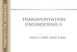 TRANSPORTATION ENGINEERING II