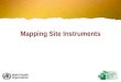 Mapping Site Instruments
