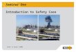 Seminar One Introduction to Safety Case
