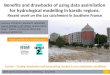Benefits and drawbacks of using data assimilation for hydrological modelling in karstic regions