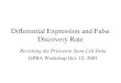 Differential Expression and False Discovery Rate