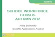 SCHOOL WORKFORCE CENSUS AUTUMN 2012