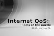 Internet  QoS :  Pieces of the puzzle