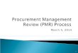 Procurement Management Review (PMR) Process