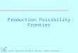 Production Possibility Frontier