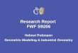 Research Report  FWF S9206 Helmut Pottmann Geometric Modeling & Industrial Geometry