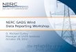 NERC GADS Wind  Data Reporting Workshop