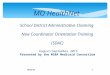 MO HealthNet School District Administrative Claiming  New Coordinator Orientation Training (SDAC)