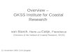 Overview –  GKSS Institute for Coastal Research